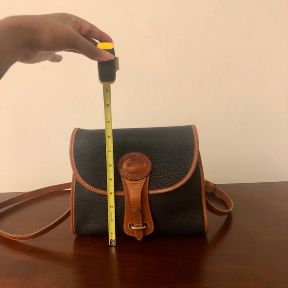 Vintage Dooney & Bourke Navy Blue Essex Bag - Picture 13 of 16